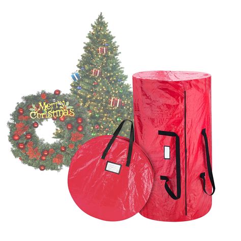 elf stor christmas tree bag|christmas tree storage bag 7.5 ft.